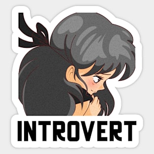 Introvert Sticker